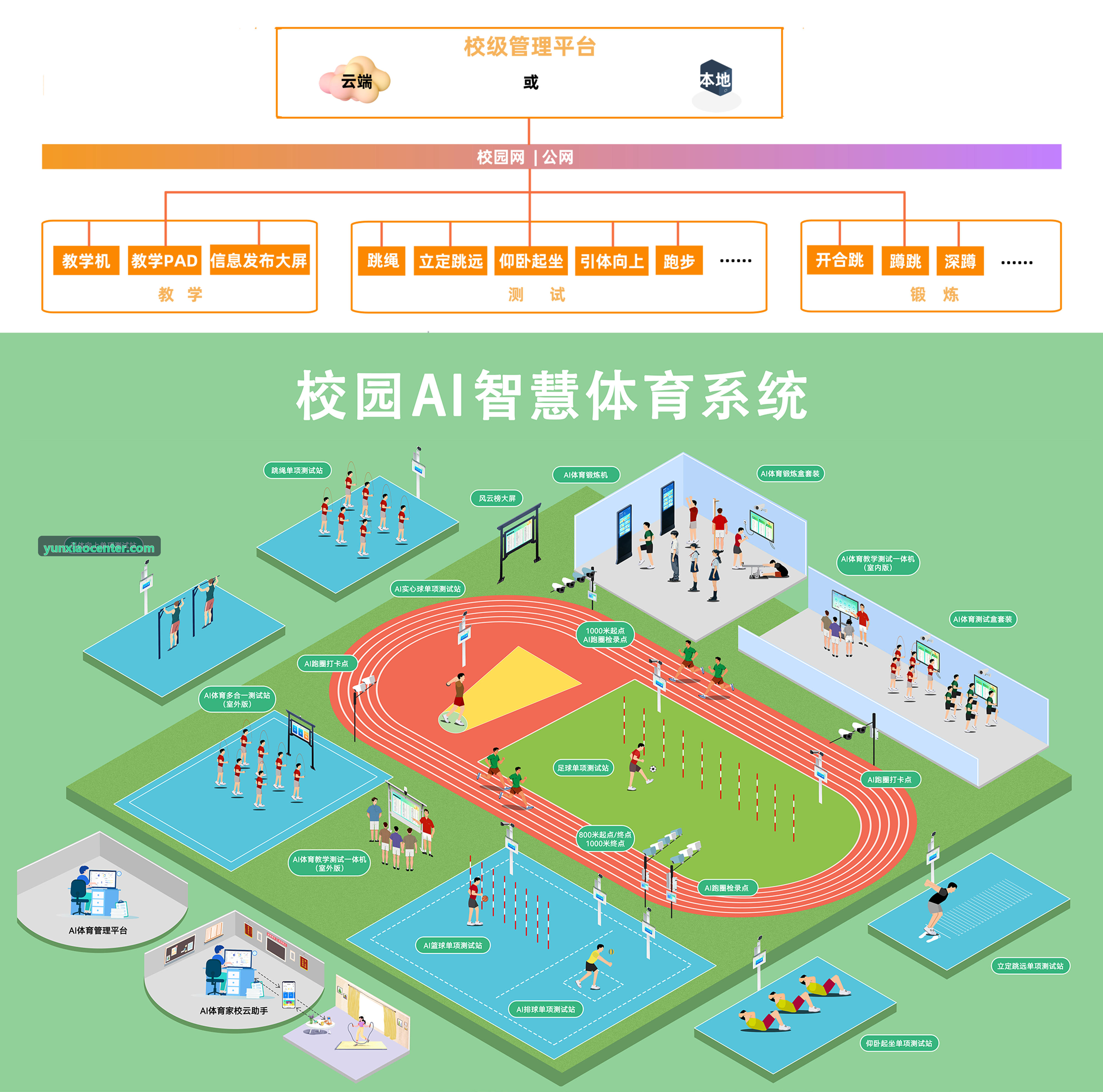 云霄体育架构展示